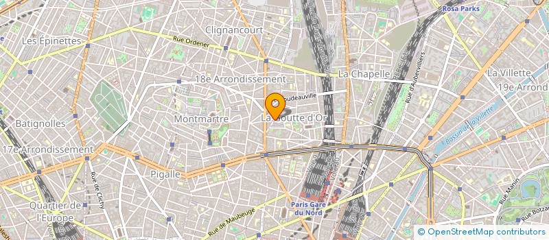 localisation de l'entreprise MADAME MINA DOINET  PARIS