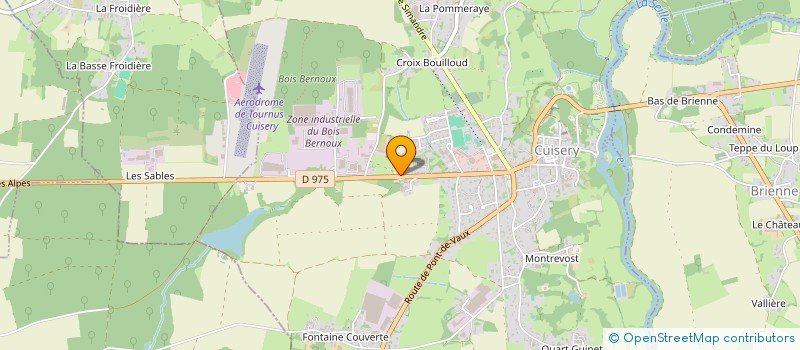 localisation de l'entreprise MADAME MINA EL BATAL  CUISERY