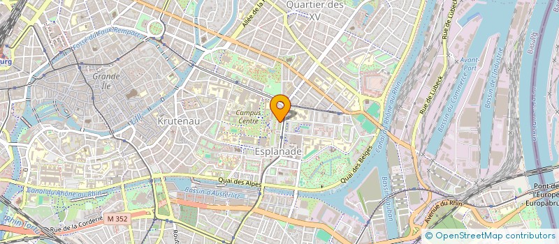 localisation de l'entreprise MADAME MINA FALLAHIPOUR à STRASBOURG