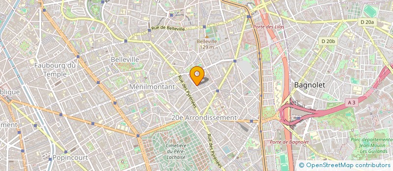 localisation de l'entreprise MADAME MINA GAZAGNADOU  PARIS