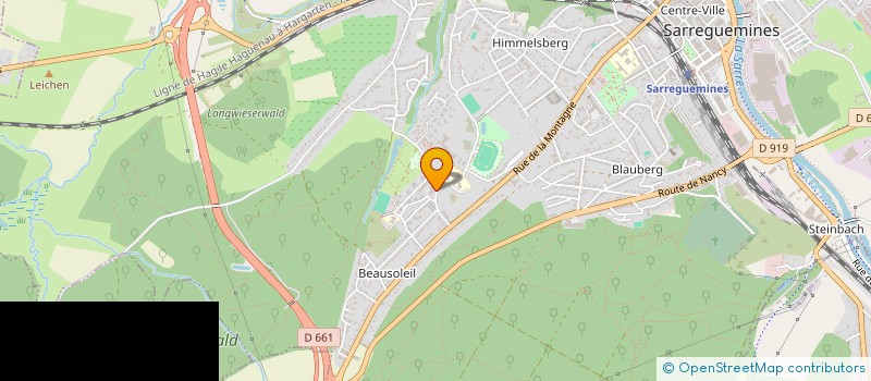 localisation de l'entreprise MADAME MINA HAMDANI  SARREGUEMINES