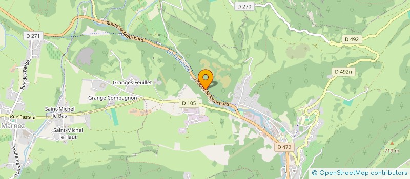 localisation de l'entreprise MADAME MINA LAHOUIBI  SALINS-LES-BAINS