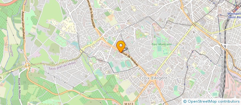 localisation de l'entreprise MADAME MINA LAMRAOUAH à MONTPELLIER