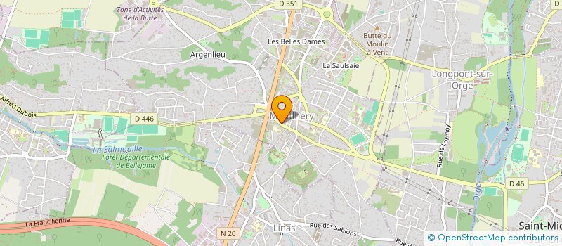 localisation de l'entreprise MADAME MINA MIALON à MONTLHERY