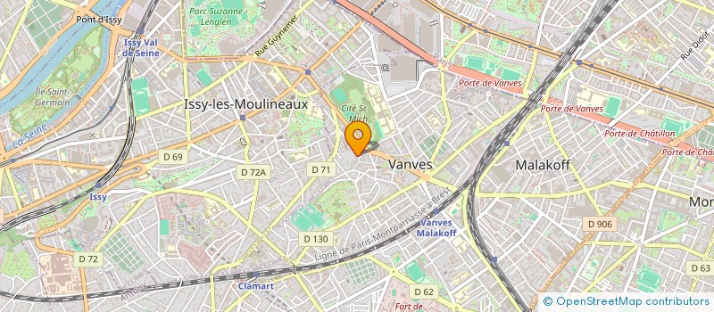 localisation de l'entreprise MADAME MINA PERRICHON  VANVES