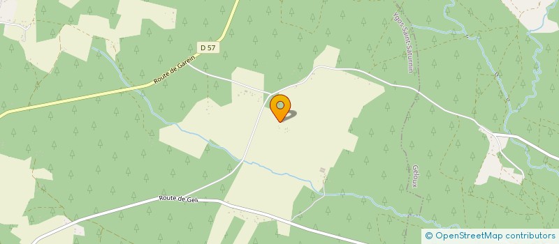 localisation de l'entreprise MADAME MINA RICHARD  YGOS-SAINT-SATURNIN