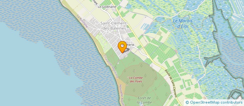 localisation de l'entreprise MADAME MINA ROULET  SAINT-CLEMENT-DES-BALEINES