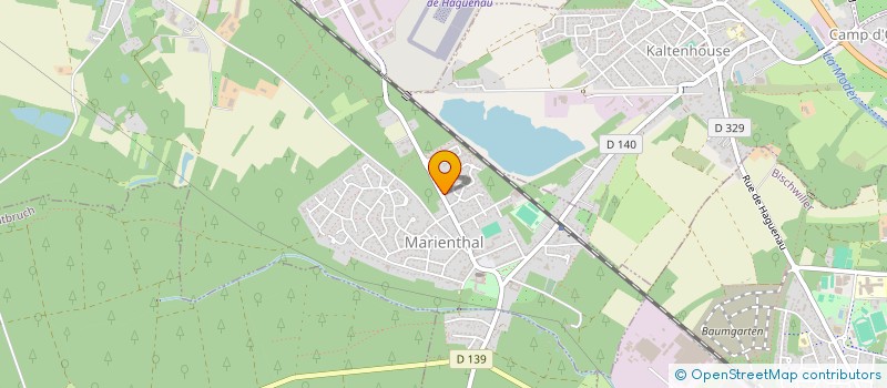 localisation de l'entreprise MADAME MINA RUFFY  HAGUENAU