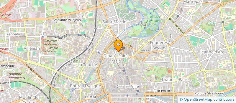 localisation de l'entreprise MADAME MINA SOULABAILLE  RENNES