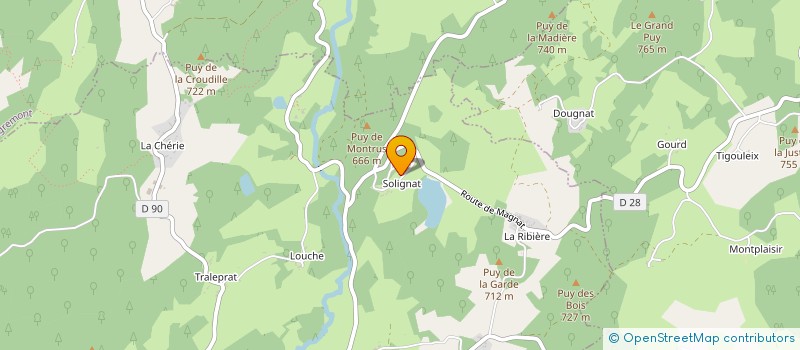 localisation de l'entreprise MADAME MINA WATROUS à MAGNAT-L'ETRANGE
