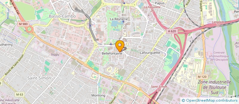 localisation de l'entreprise MADAME MINA ZOUGGARHE  TOULOUSE