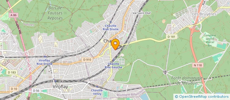 localisation de l'entreprise MADAME MINAKO KANNO à CHAVILLE