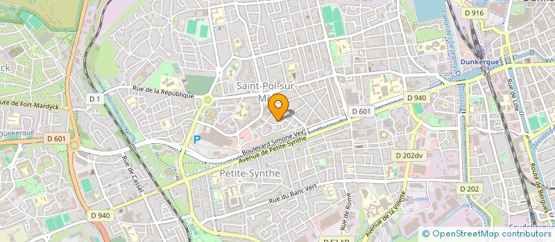 localisation de l'entreprise MADAME MINATA COULIBALY à DUNKERQUE