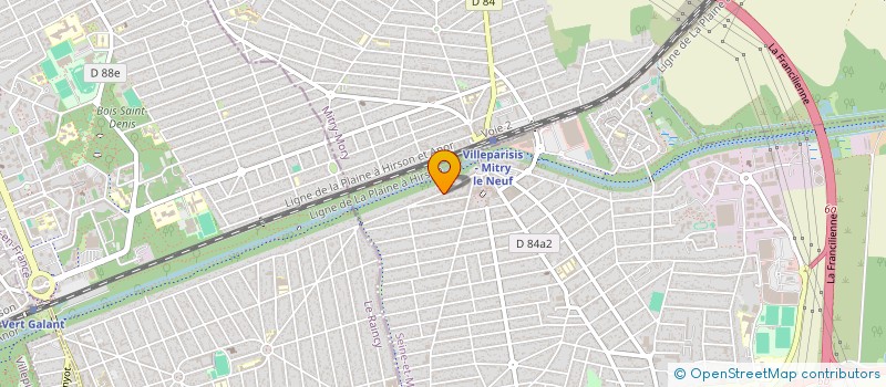 localisation de l'entreprise MADAME MINAXIBEN PATEL  VILLEPARISIS