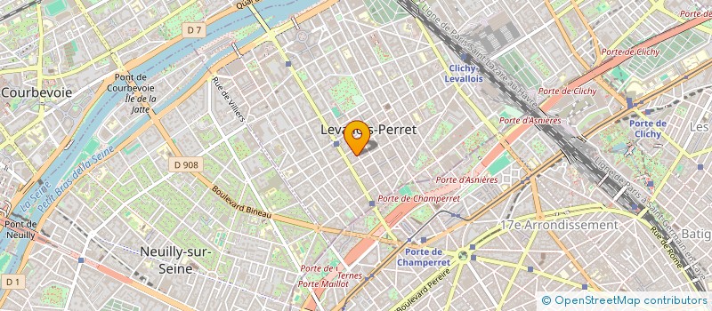localisation de l'entreprise MADAME MINCHENKO DONETS à LEVALLOIS-PERRET