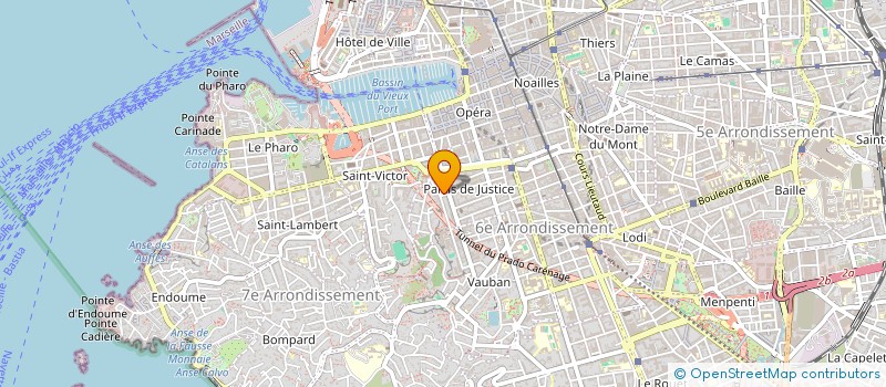 localisation de l'entreprise MADAME MINDY DEBARD  MARSEILLE