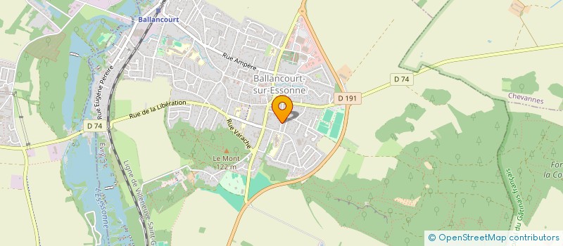 localisation de l'entreprise MADAME MINDY OUEDRAOGO  BALLANCOURT-SUR-ESSONNE