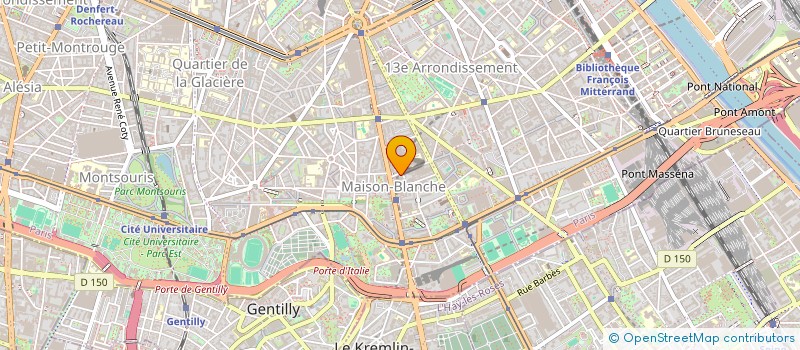 localisation de l'entreprise MADAME MING CONG  PARIS