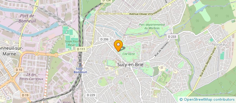 localisation de l'entreprise MADAME MINGXING MA  SUCY-EN-BRIE