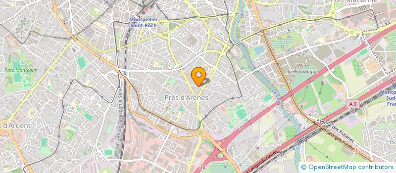 localisation de l'entreprise MADAME MINH-HIEN NGUYEN-QUY à MONTPELLIER