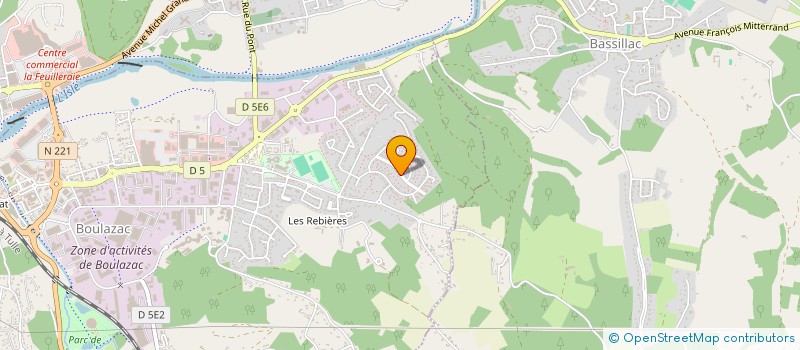 localisation de l'entreprise MADAME MINH KIEU LUONG  BOULAZAC ISLE MANOIRE