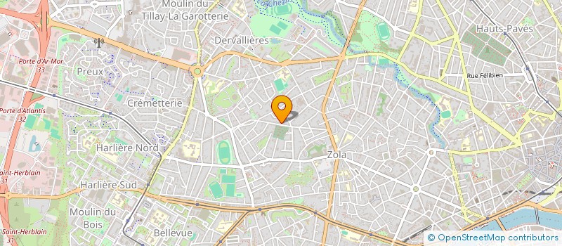 localisation de l'entreprise MADAME MINH-TRI TRINH à NANTES