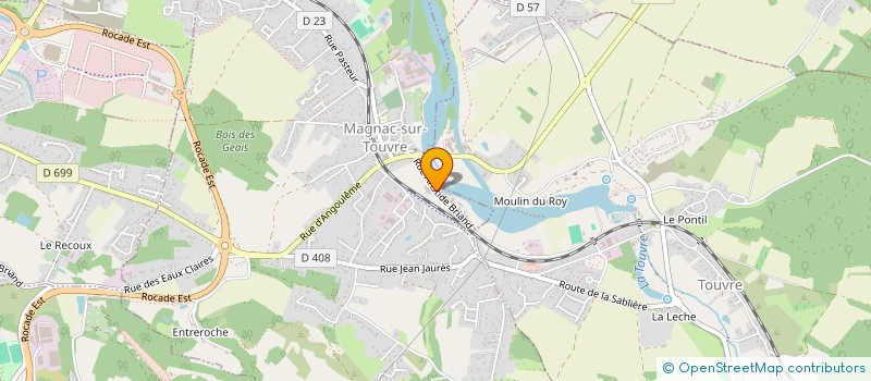 localisation de l'entreprise MADAME MINKA PAILLARD à MAGNAC-SUR-TOUVRE