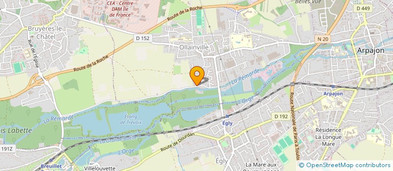 localisation de l'entreprise MADAME MINNA CHOPIN-HOCQUEL  OLLAINVILLE