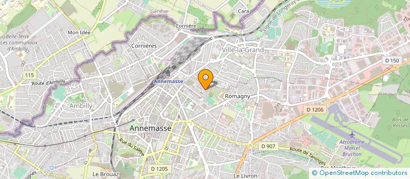 localisation de l'entreprise MADAME MINODORA CIORNEI  VILLE-LA-GRAND