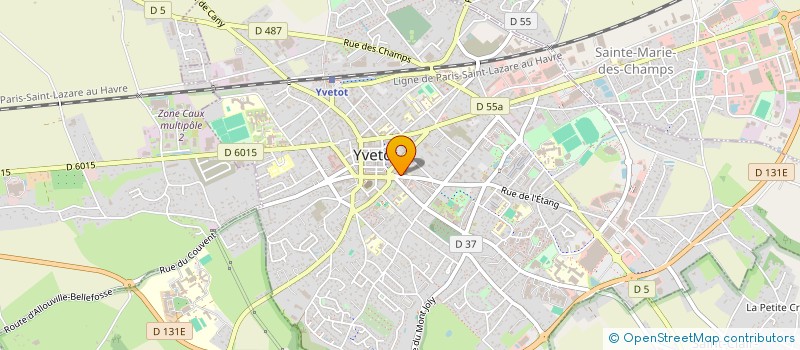 localisation de l'entreprise MADAME MINOO MANAFZADEH à YVETOT