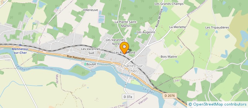 localisation de l'entreprise MADAME MINOUCHE CARENAR à CHATRES-SUR-CHER
