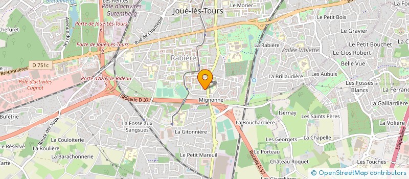 localisation de l'entreprise MADAME MIO WONG  TOURS