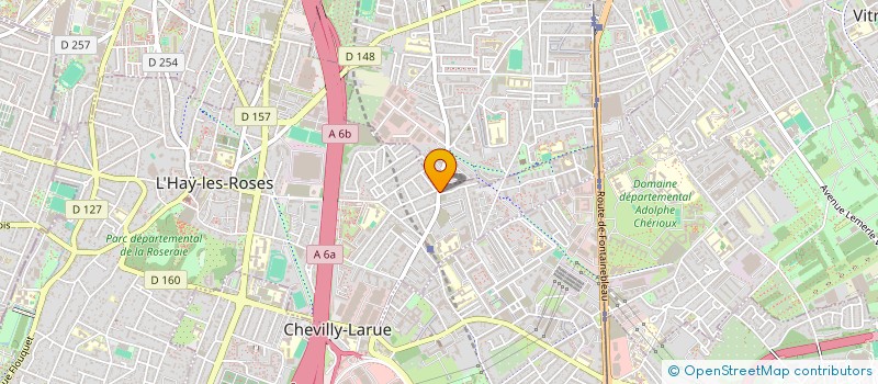 localisation de l'entreprise MADAME MIORA-TIANA RAKOTOMALALA  L'HAY-LES-ROSES