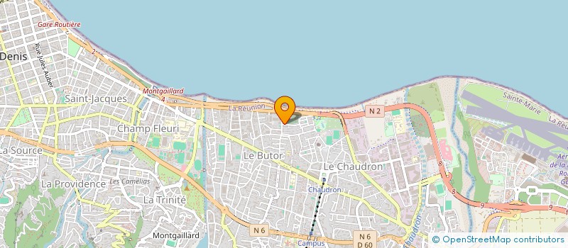 localisation de l'entreprise MADAME MIORATIANA PASSOT  SAINT-DENIS