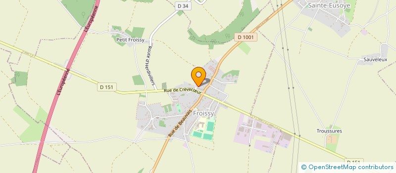 localisation de l'entreprise MADAME MIOTO BOMELLE  FROISSY