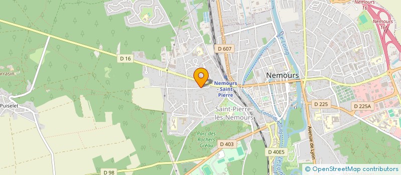 localisation de l'entreprise MADAME MIOURRA RAMARLAH  SAINT-PIERRE-LES-NEMOURS