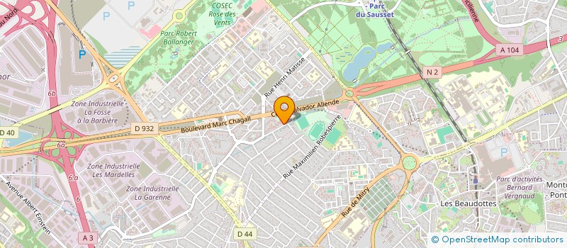 localisation de l'entreprise MADAME MIPAULE LUTANDU à AULNAY-SOUS-BOIS