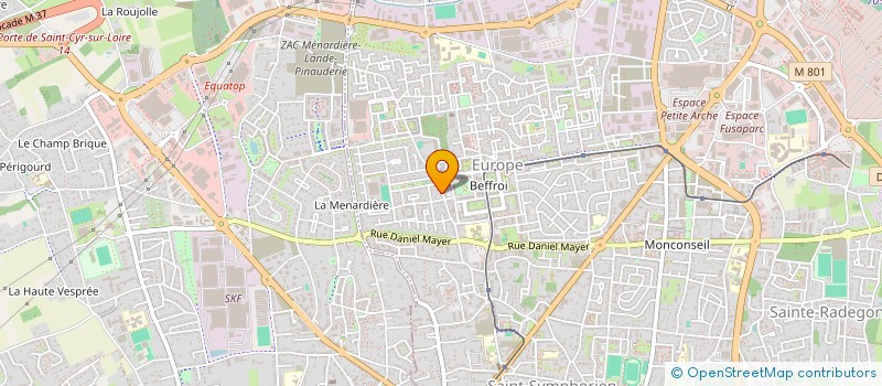 localisation de l'entreprise MADAME MIRA BENCHIKH  TOURS