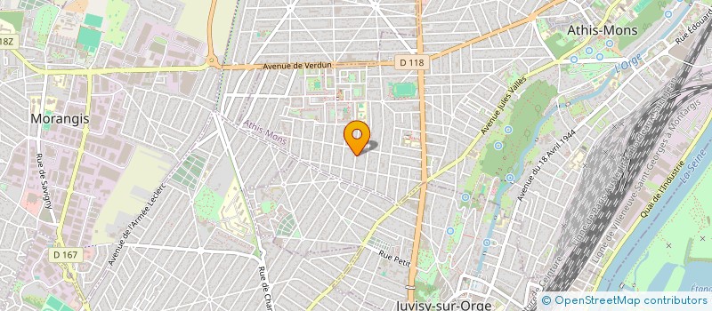 localisation de l'entreprise MADAME MIRA HAKIM à ATHIS-MONS