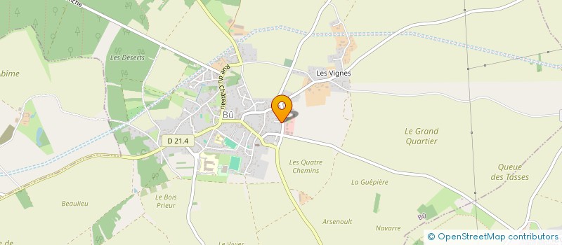 localisation de l'entreprise MADAME MIRA HANNANE à BU