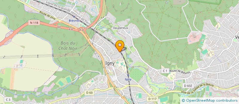 localisation de l'entreprise MADAME MIRA MAZIZ  IGNY