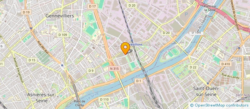 localisation de l'entreprise MADAME MIRA RAKOTOALISOA à ASNIERES-SUR-SEINE
