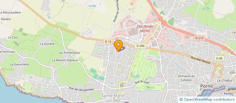 localisation de l'entreprise MADAME MIRA WEISS  PORNIC