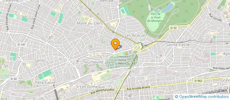 localisation de l'entreprise MADAME MIRABELA COVACI  LE HAVRE