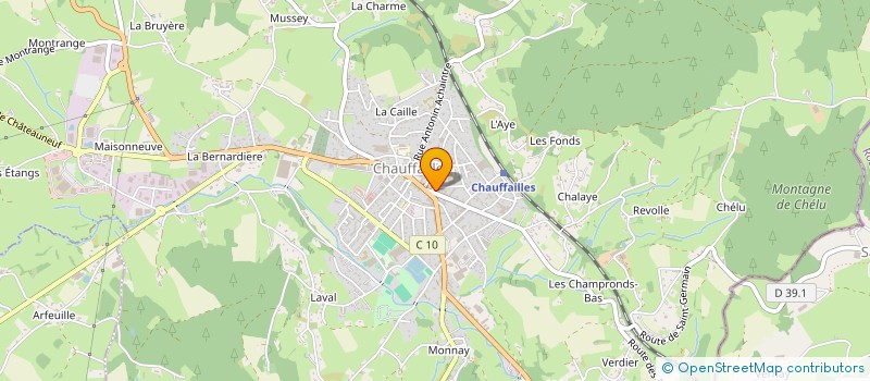localisation de l'entreprise MADAME MIRABELLE MENGUE ME NDONG  CHAUFFAILLES