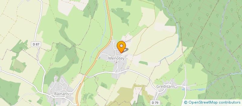 localisation de l'entreprise MADAME MIRANA ANDRIAMAROSANDRATANA  MENOTEY