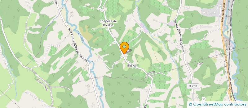 localisation de l'entreprise MADAME MIRANA LE BRUN  JURANCON