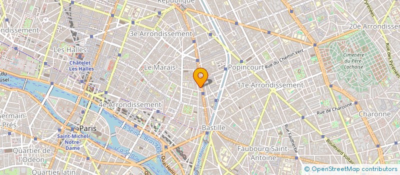 localisation de l'entreprise MADAME MIRANDA BESHARA  PARIS