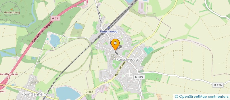 localisation de l'entreprise MADAME MIRANDA HUSEJNI  RSCHWOOG