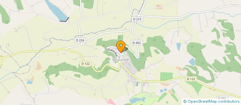 localisation de l'entreprise MADAME MIRANDA JILLISSEN  BEAUVILLE